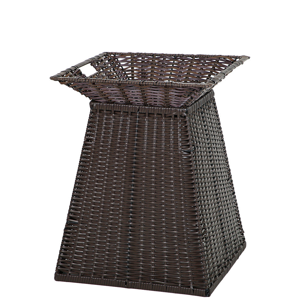 Geometric Woven Storage Bin Bowlift