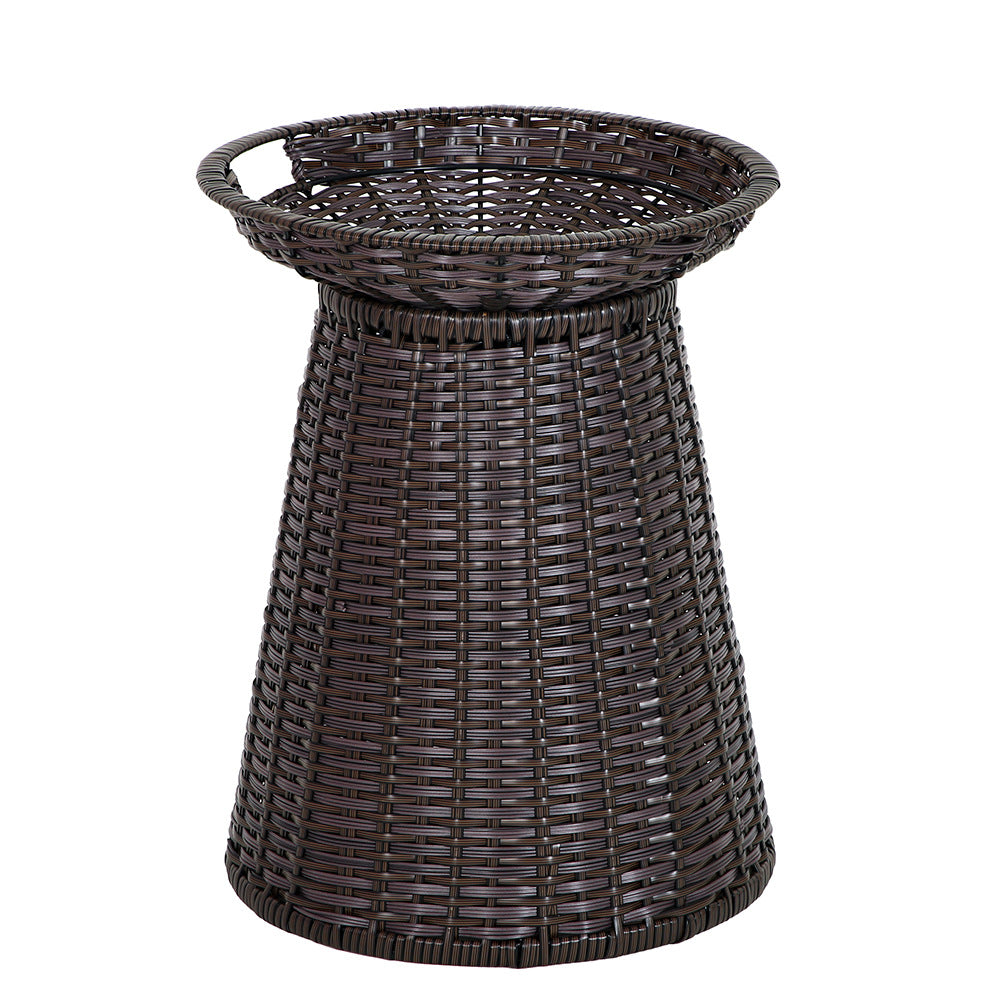 Geometric Woven Storage Bin Bowlift