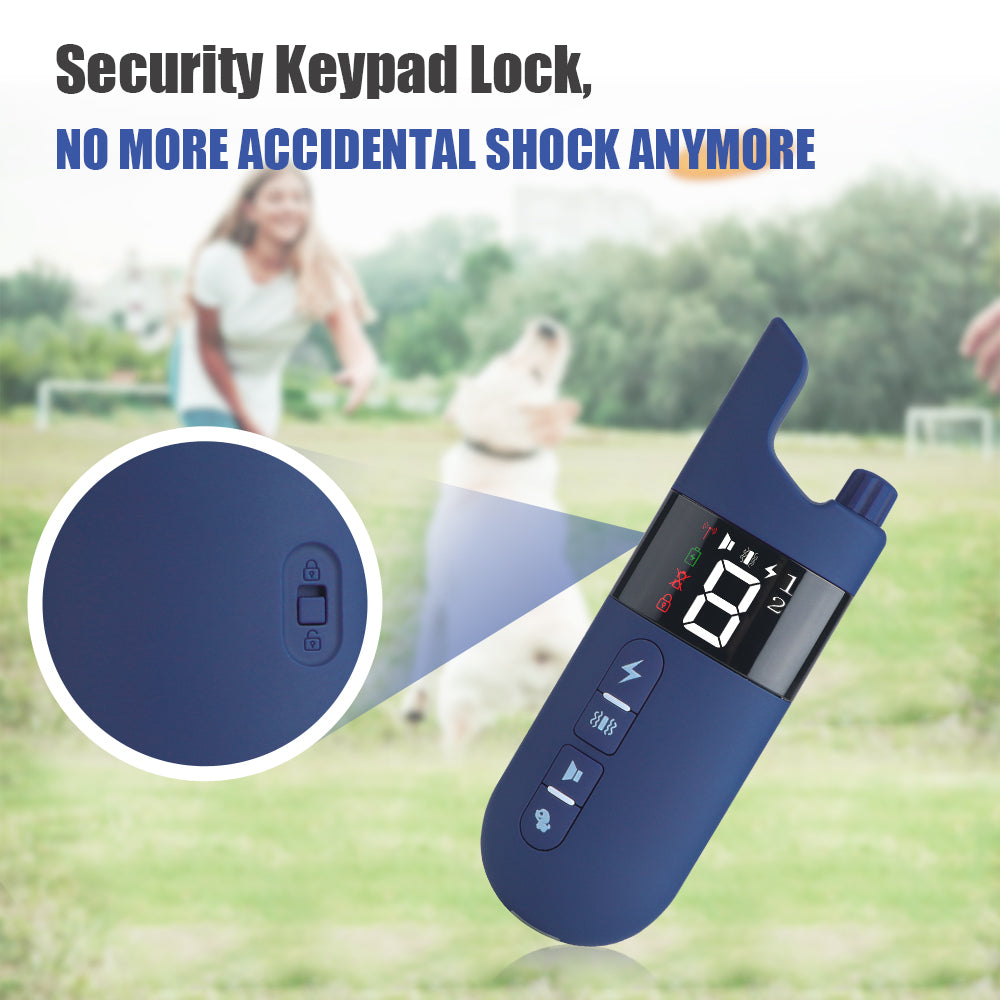 BowLift | Electric Dog Training Collar – 500m Remote Control, Waterproof IPX7, Shock, Vibration & Sound Modes