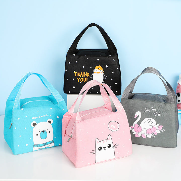 Insulated Fox-Themed Lunch Bag