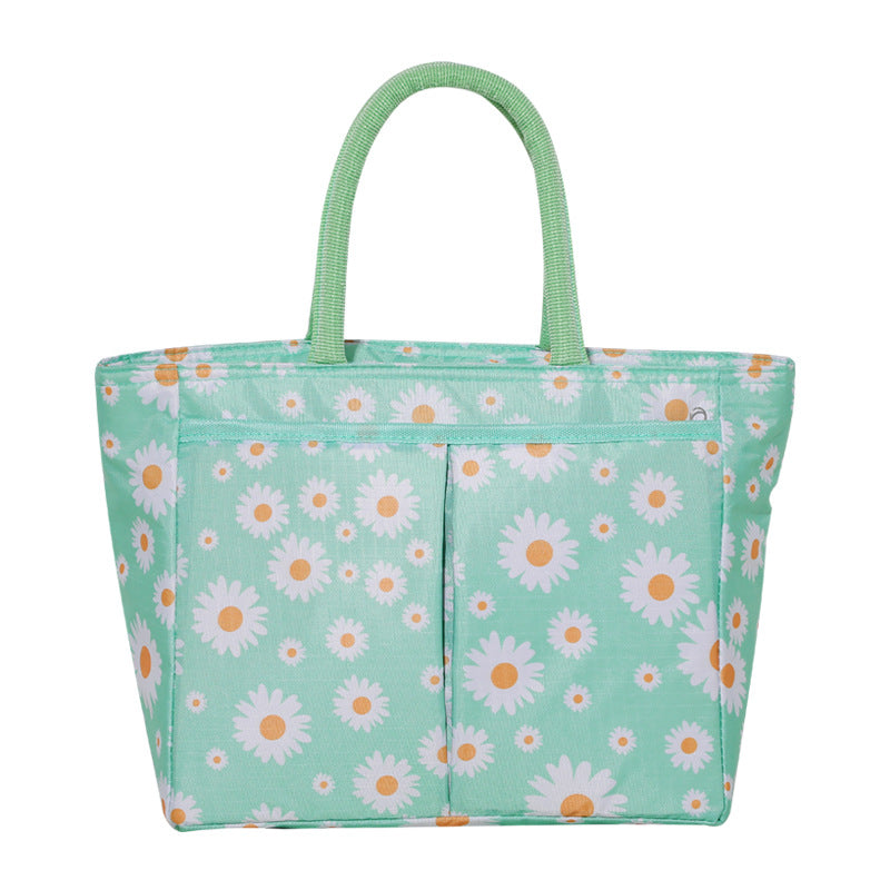Stylish Floral Insulated Lunch Tote