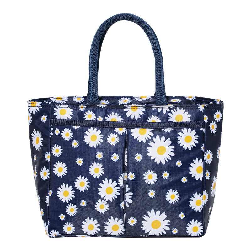 Stylish Floral Insulated Lunch Tote