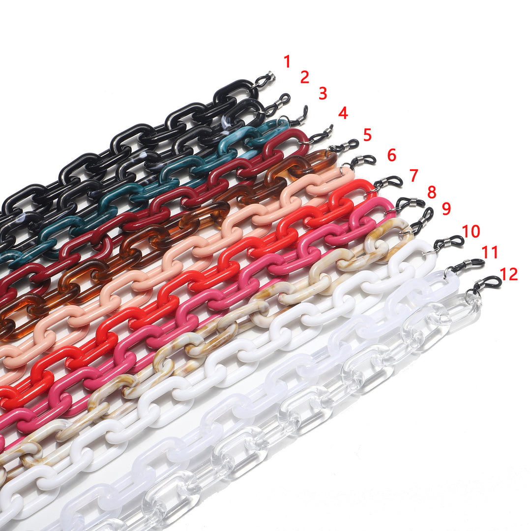 Fashionable Chunky Chain Eyewear Holder Bowlift