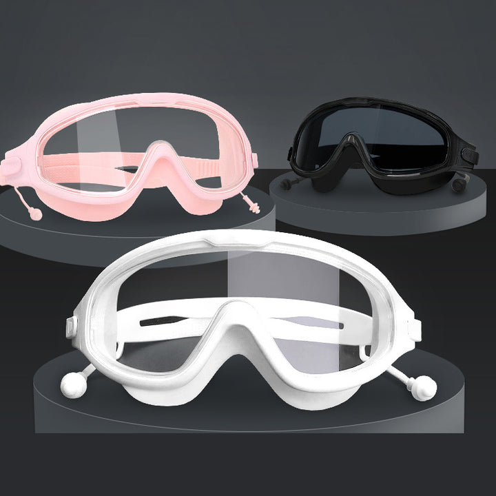 Snorkel mask with comprehensive field of view and comfortable silicone details Bowlift