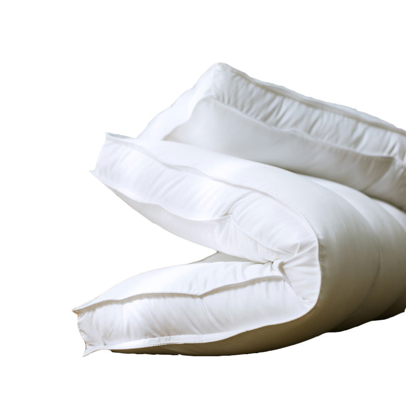 Ergonomic Channel-Quilted Down-Alternative Sleep Pillow