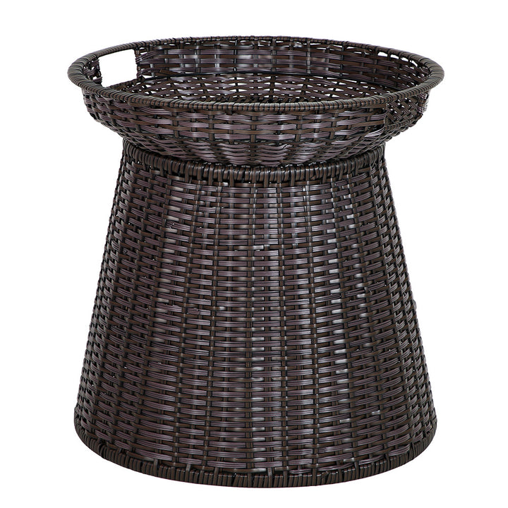 Geometric Woven Storage Bin Bowlift