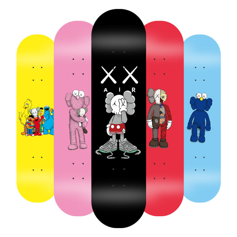 Graphic Skateboard Deck Bowlift