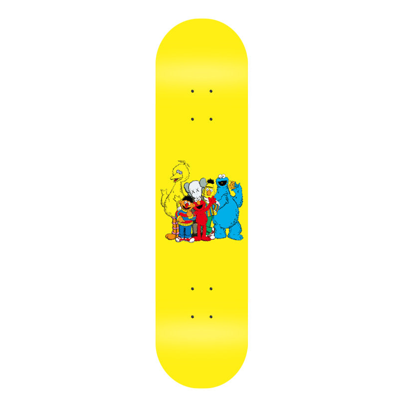 Graphic Skateboard Deck Bowlift