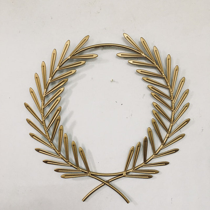 Decorative Metal Wreath for Wall Art Bowlift