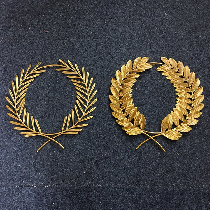 Decorative Metal Wreath for Wall Art Bowlift