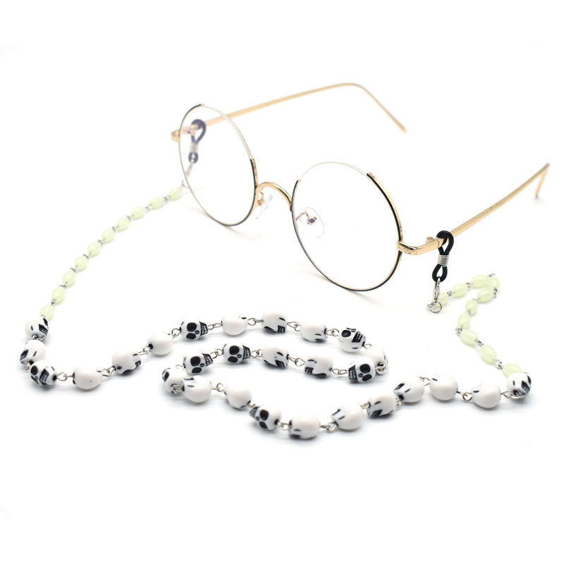 Fashionable Beaded Eyewear Chain Bowlift
