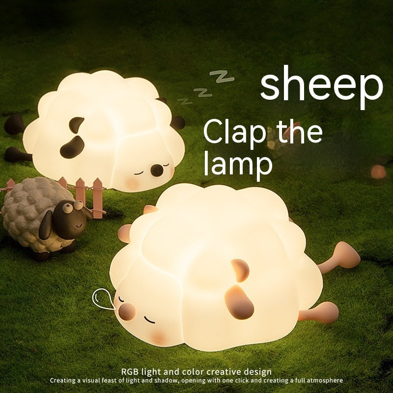Rechargeable sheep night lamp with timer and dimmer | Bowlift