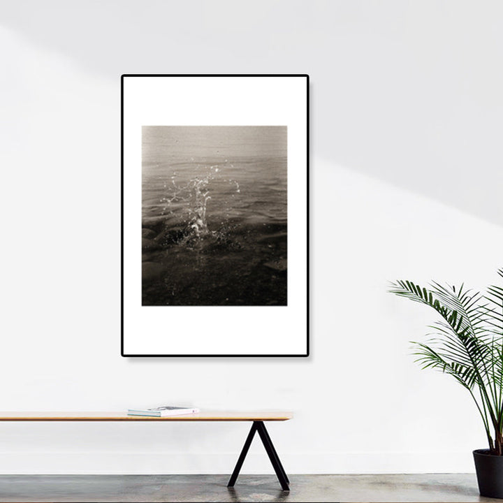 BowLift | Textured Ocean Surface Wall Art Tropical Canvas Print for Home Decor, Multiple Sizes