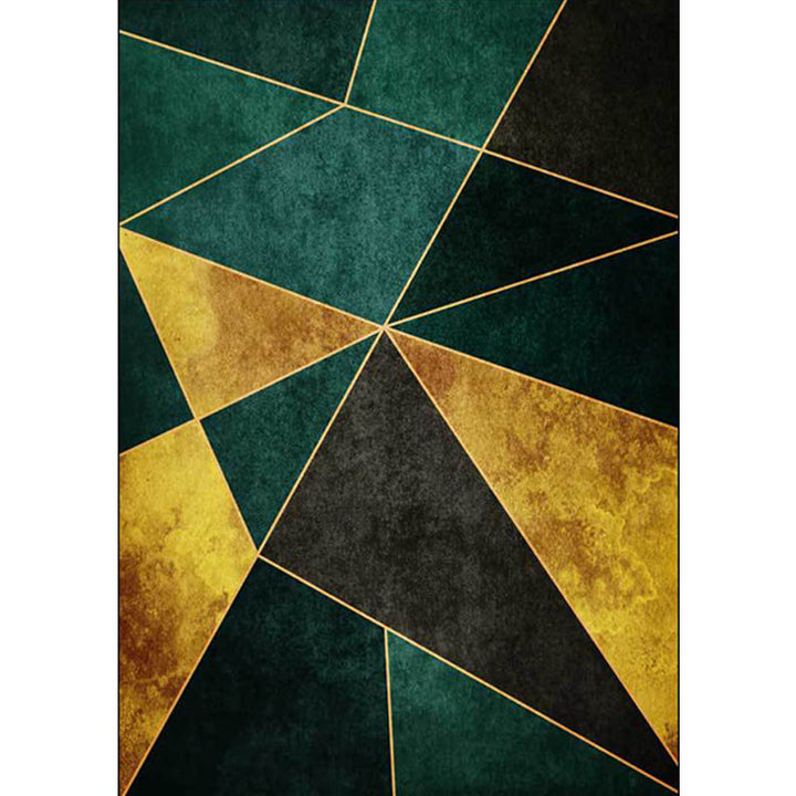 BowLift | Groener Nordic Area Rug Synthetic Geometric Pattern Rug Pet Friendly Washable Non-Slip Area Rug for Living Room