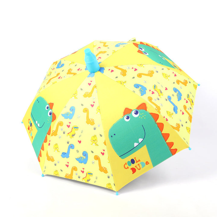 Ladies folding umbrella with animal design and safe handle Bowlift