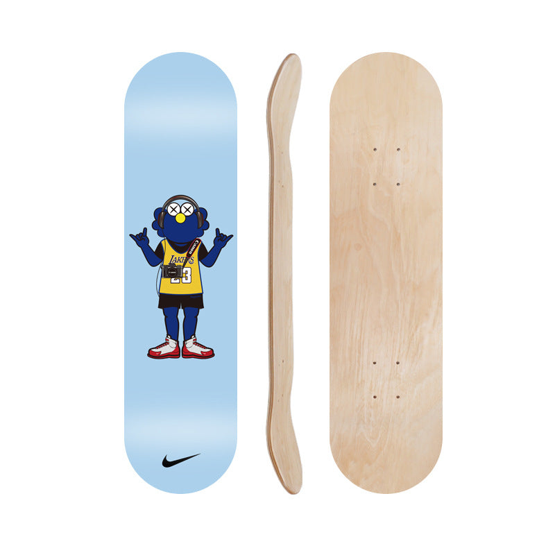 Cartoon-Inspired Skate Deck Bowlift