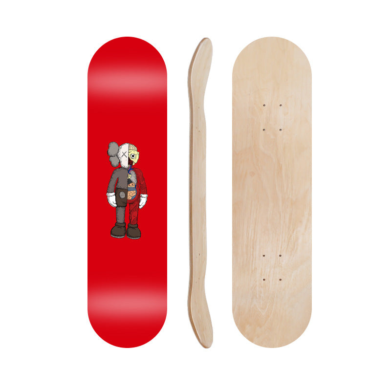 Cartoon-Inspired Skate Deck Bowlift