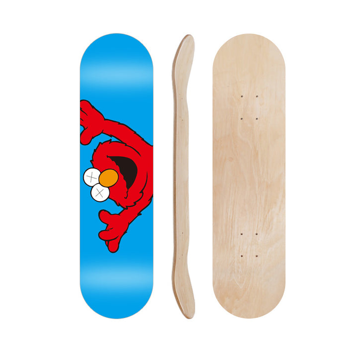 Cartoon-Inspired Skate Deck Bowlift