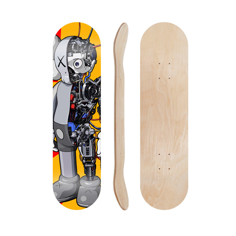 Cartoon-Inspired Skate Deck Bowlift