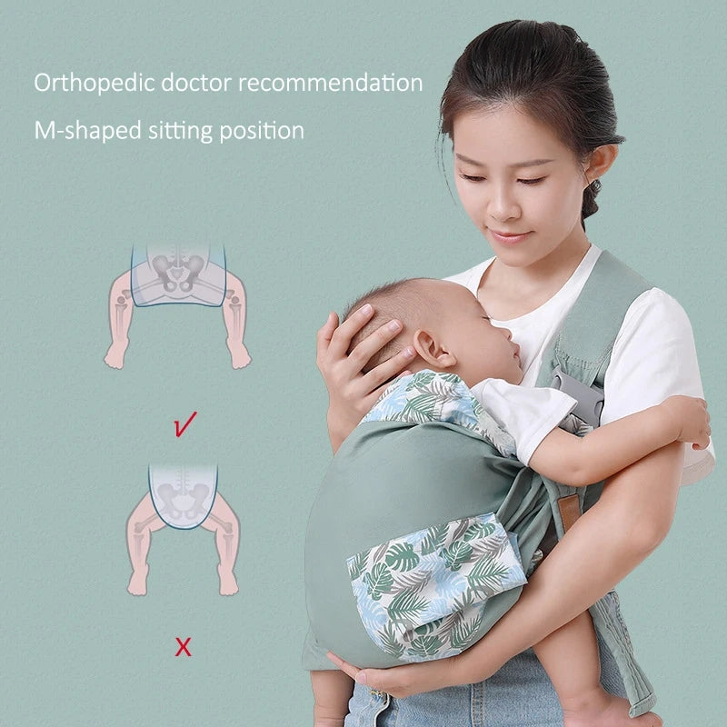 BowLift | Comfortable Baby Sling with Breathable Material – Supports Back and Neck – For Newborns and Toddlers