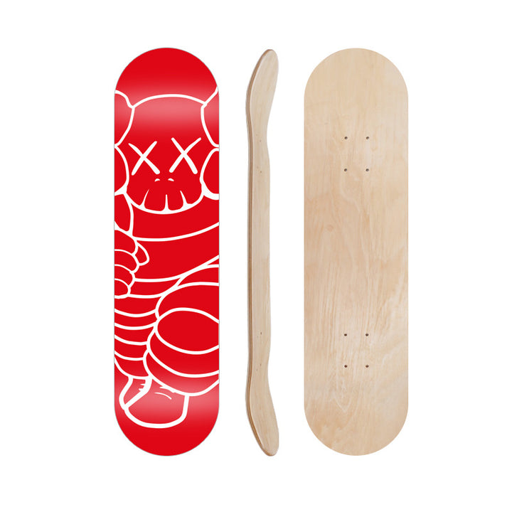 Cartoon-Inspired Skate Deck Bowlift