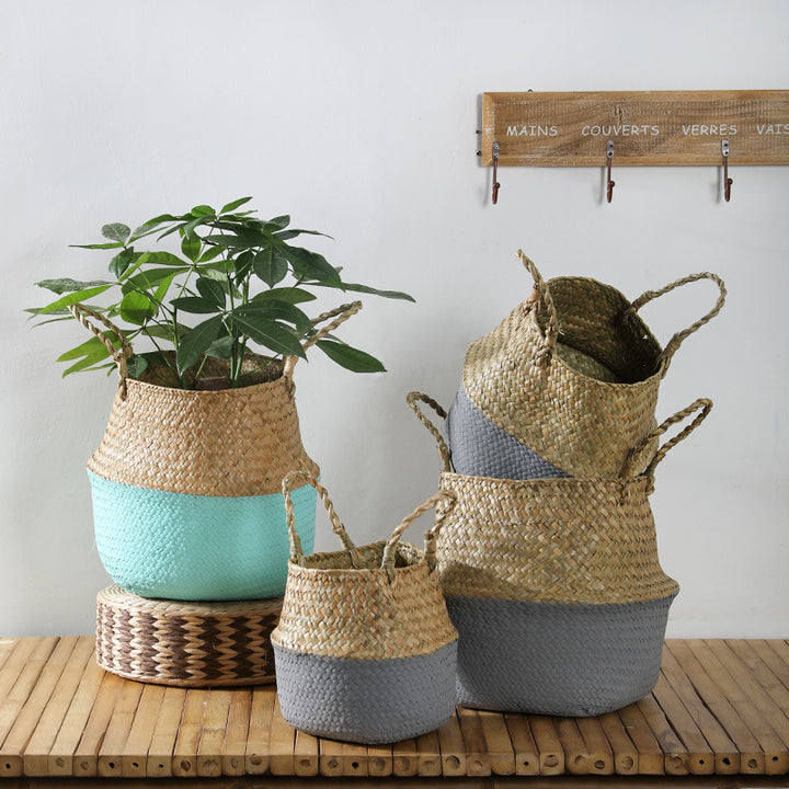 Bohemian Woven Storage Basket Bowlift