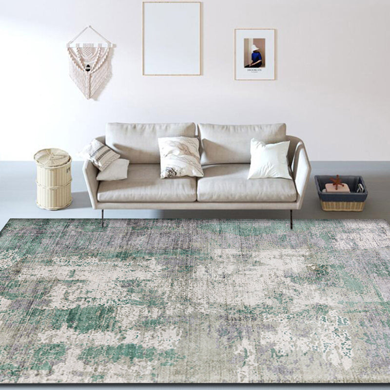 BowLift | Industrial living room rug abstract rug polyester washable non-slip pet-friendly carpet