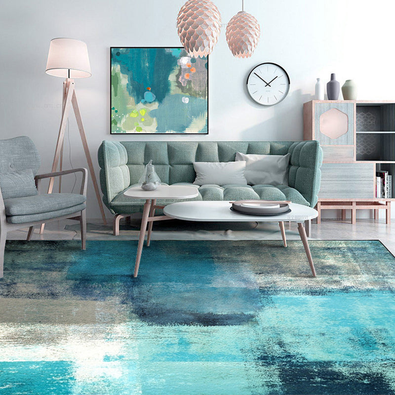 BowLift | Simplicity Parlour Carpet Brushstroke Pattern Carpet Polyester Machine Washable Non-Slip Back Pet Friendly Carpet