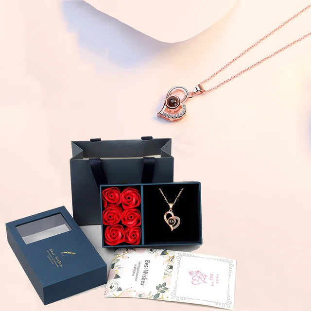 BowLift | 100 Languages "I Love You" Necklace
