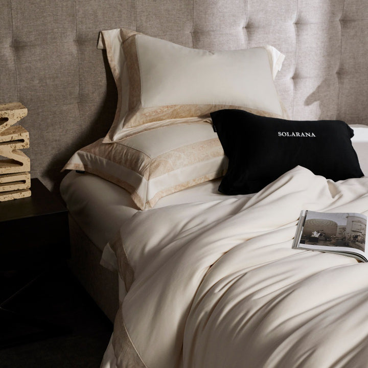 Tencel-Cotton Bedding Set, brushed
