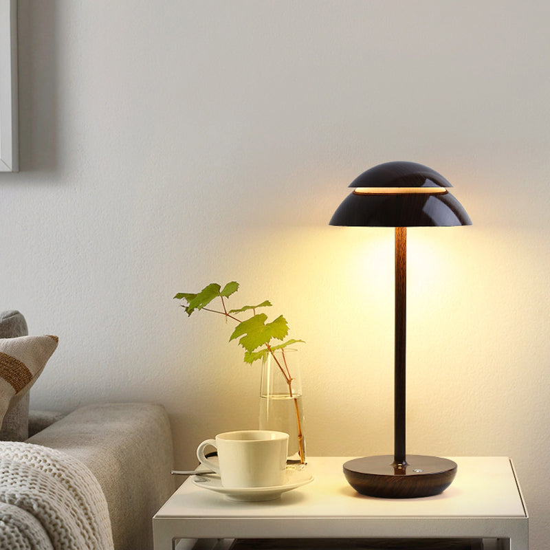 BowLift | Aurelia Noire - Rechargeable Wireless Table Lamp with Built-in LED Lighting and Battery