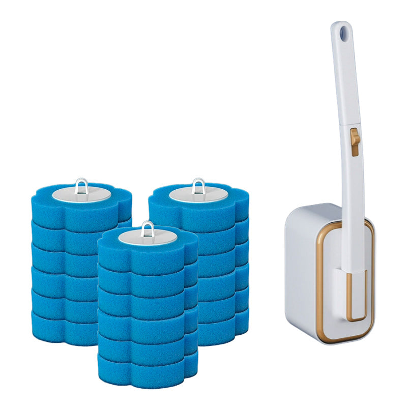 BowLift | Wall-Mounted Toilet Brush Set