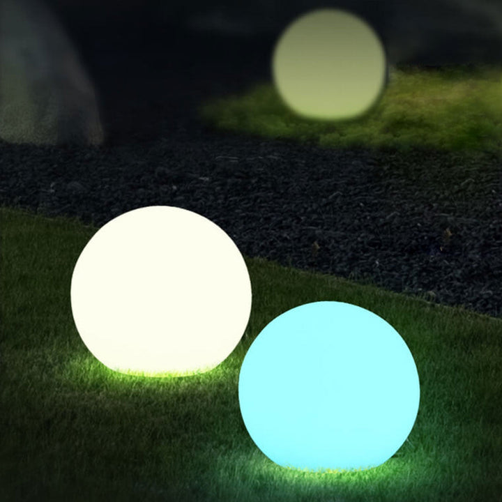 Solar Waterproof PE Spherical LED Outdoor Decorative Lawn Light | Bowlift