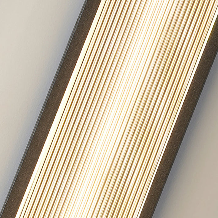 Modern Minimalist Waterproof Rectangular Stainless Steel Acrylic LED Wall Sconce Lamp For Outdoor Patio | Bowlift