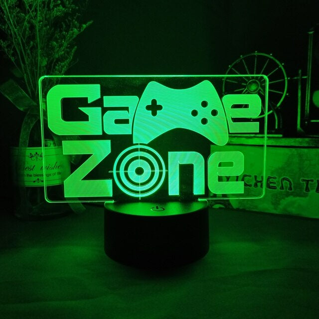Gamer 3D LED lamps | Bowlift