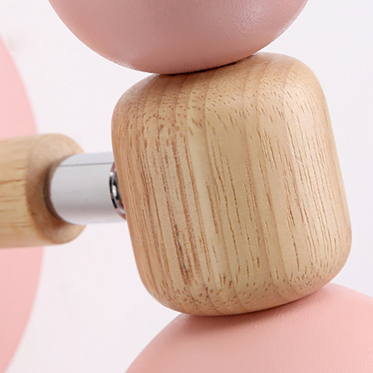 BowLift | Modern Minimalistic Round Horn Aluminum Wood 1-Light Wall Lamp for Bedroom