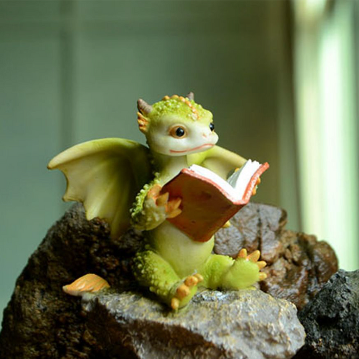 BowLift | Mini Cute Dragon Statue Decoration