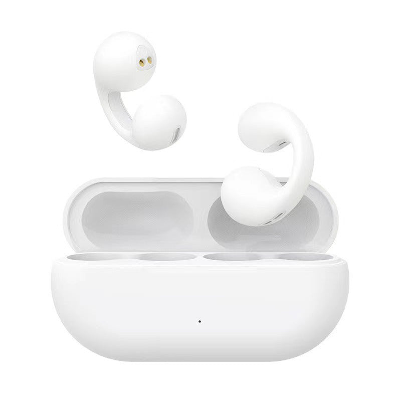 Bone conduction headphones with clip for the ear, wireless | Bowlift