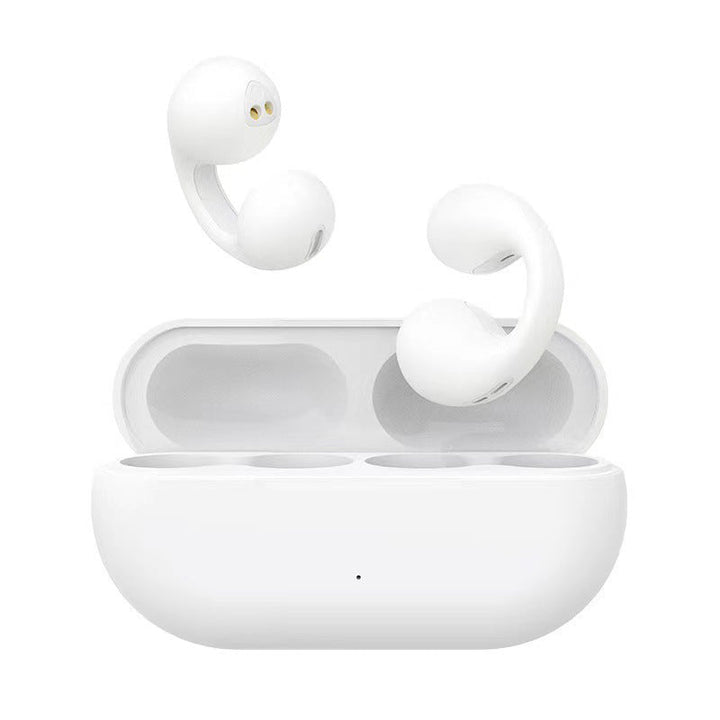 Bone conduction headphones with clip for the ear, wireless | Bowlift