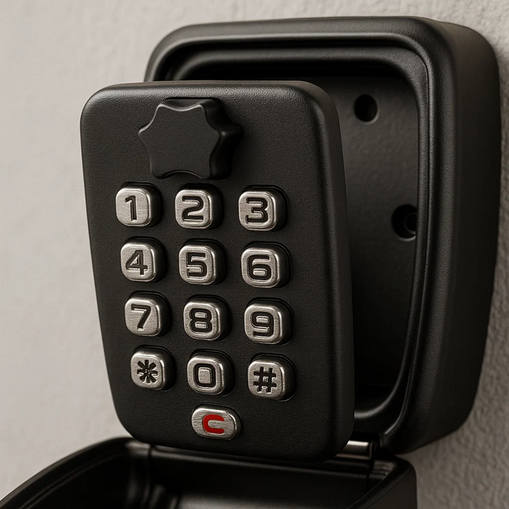 KeyGuard Outdoor Safe – Weather-Resistant Wall-Mounted Key Box | Bowlift