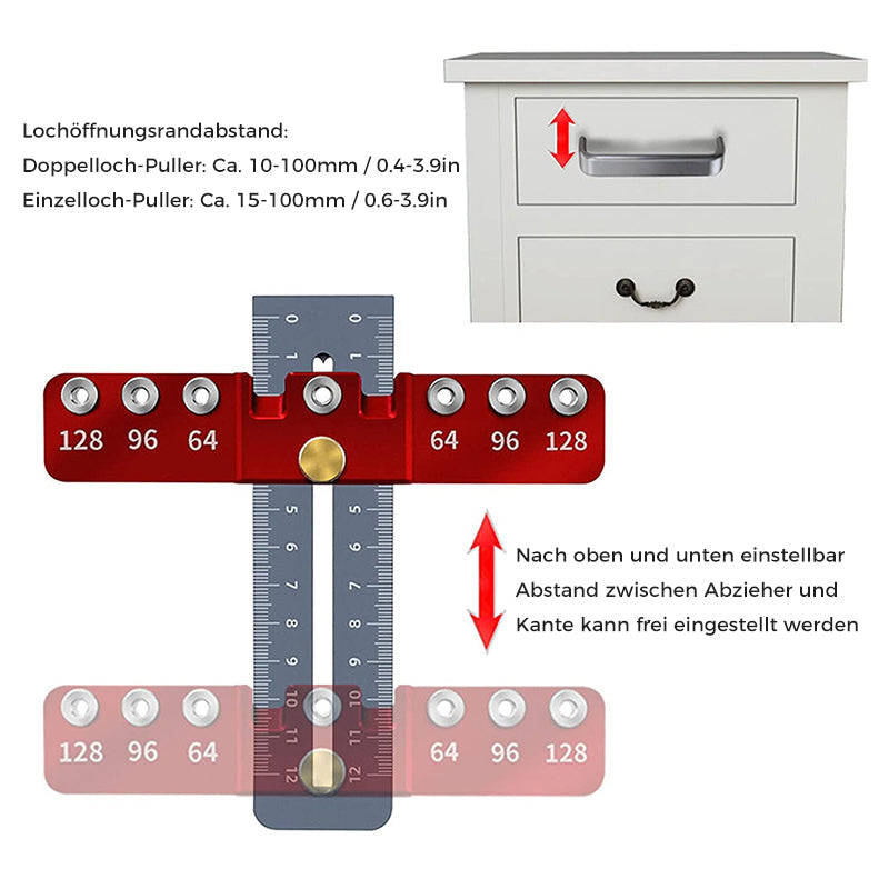 BowLift | Hole punch for drawer handles