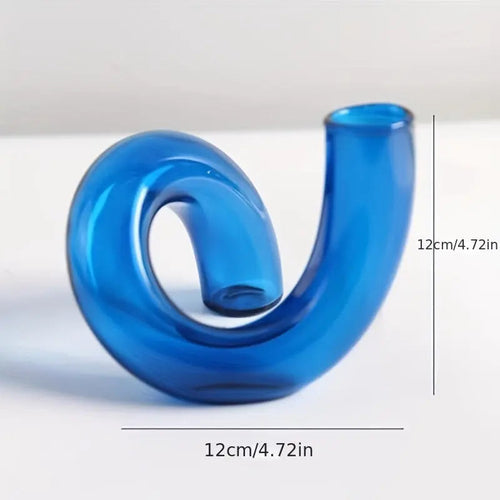 BowLift | TimelessGlow - Pedestal Glass Vase