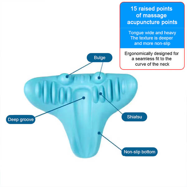 NeckEase Stretch – Ergonomic Neck Pillow for Neck Relaxation | Bowlift