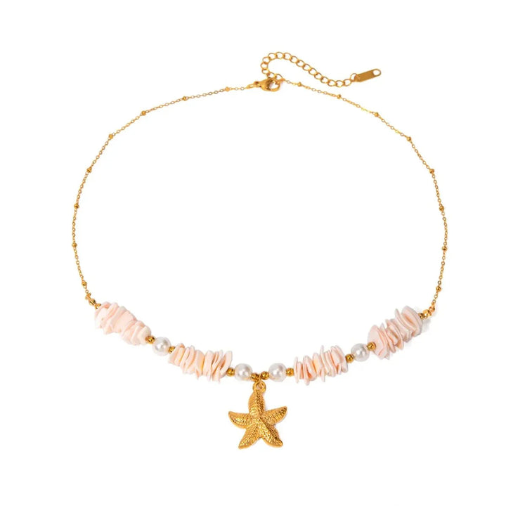BowLift | 18k Boho Oceanic Sea Shell Necklaces