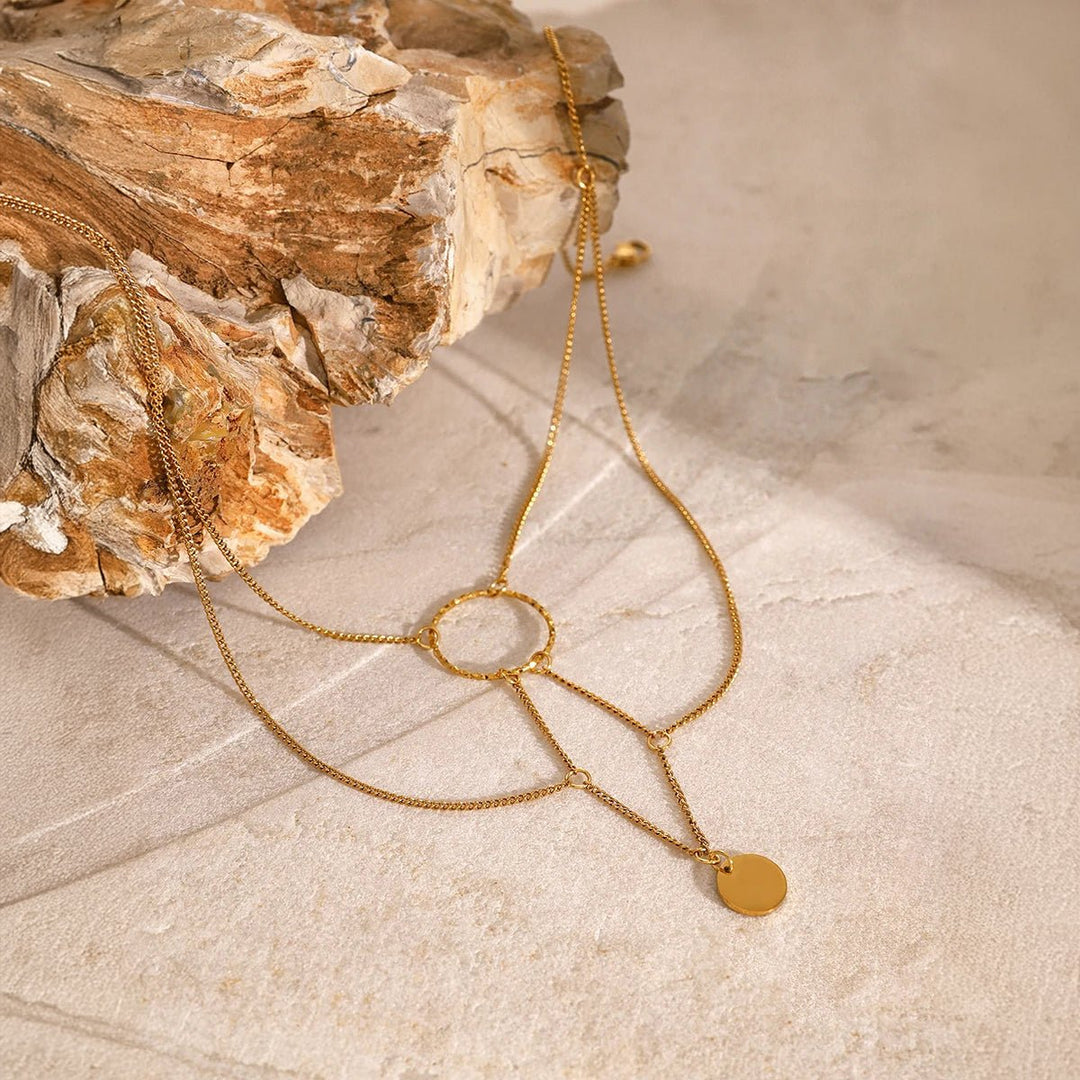 BowLift | 18k Dainty Layered Constellation Necklace