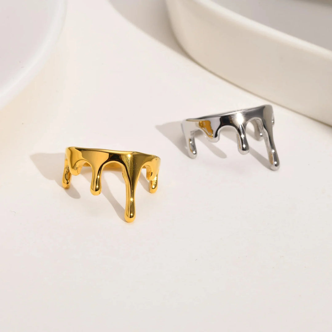 BowLift | 18k Minimal Melting Ring