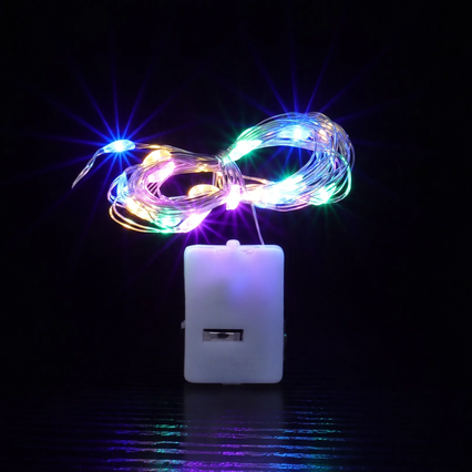LED string lights for decorations, battery operated