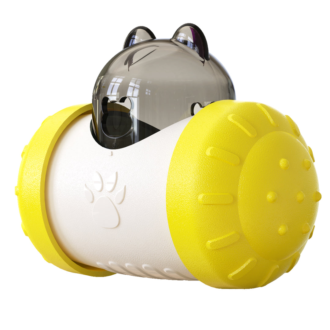 Wobble Feeder Ball – Interactive Food-Dispensing Toy for Dogs