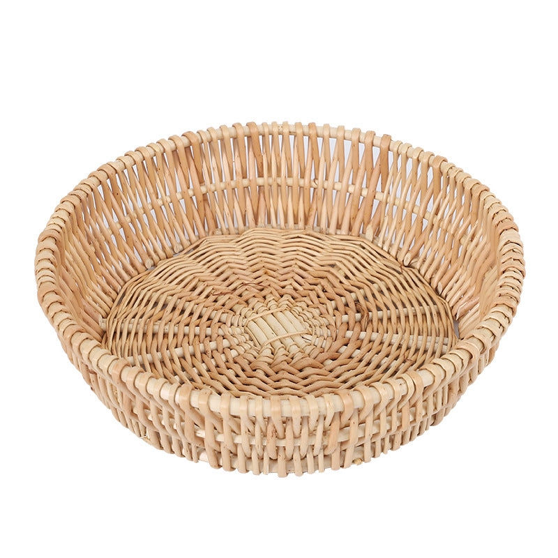 Ladies fruit basket made of woven material with stable structure Bowlift