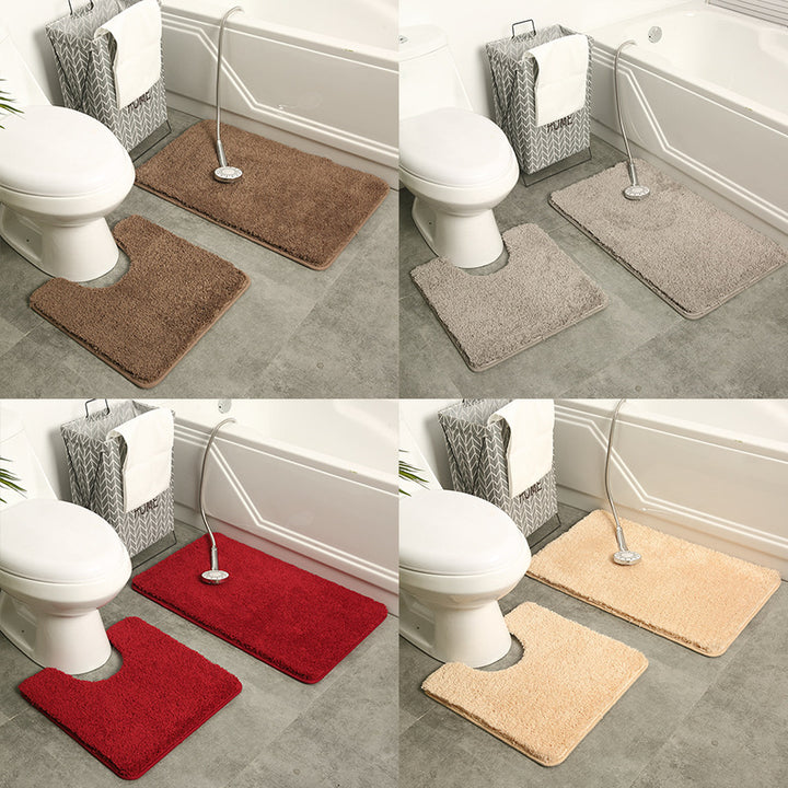 Luxurious Memory Foam Bathroom Rug Set Bowlift